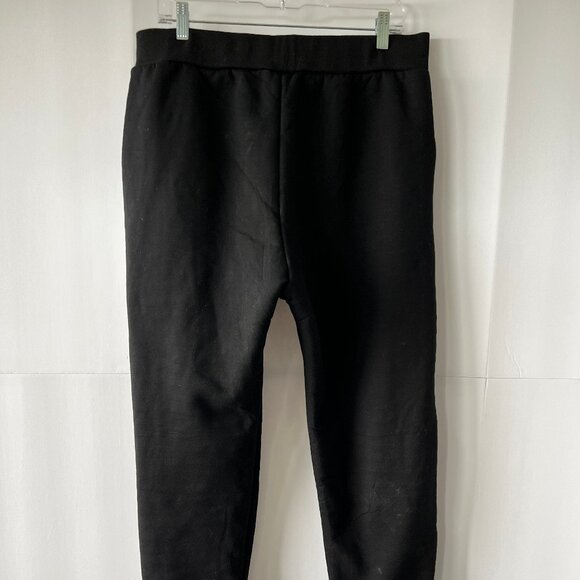 Sherpa Lined Black Joggers Sweatpants for Women, Size XL, Like New! - Picture 7 of 13